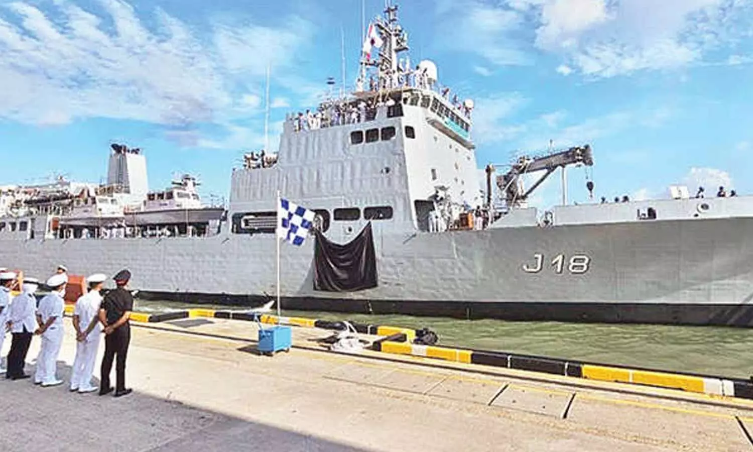 INS Sandhayak makes maiden port call at Port Klang INS Sandhayak makes maiden port call at Port Klang