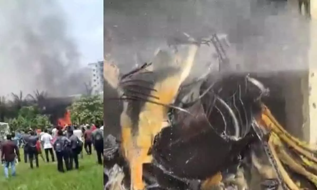 Bangladesh Air Force Jet Crashes Into Dhaka School, One Dead, Four Injured Bangladesh Air Force Jet Crashes Into Dhaka School, One Dead, Four Injured