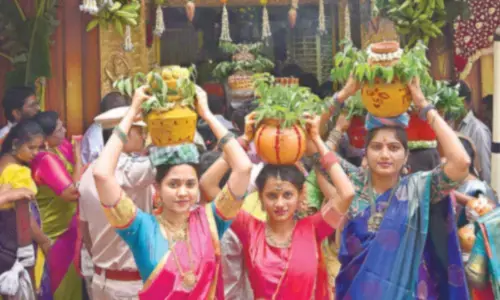 Colourful Bonalu lights up Old City