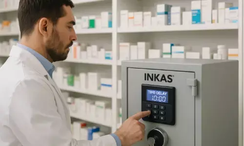 INKAS® Pharmacy Safes: Time-Delay Features That Deter Robbery and Ensure Compliance