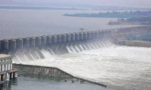 Narayanpur Reservoir at 92.55% Capacity; Outflow to River Adjusted Amid Declining Inflows from Almatti