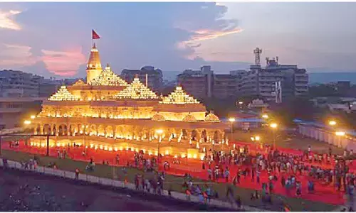 Complaint filed against creators of Ayodhya Ram temple replica