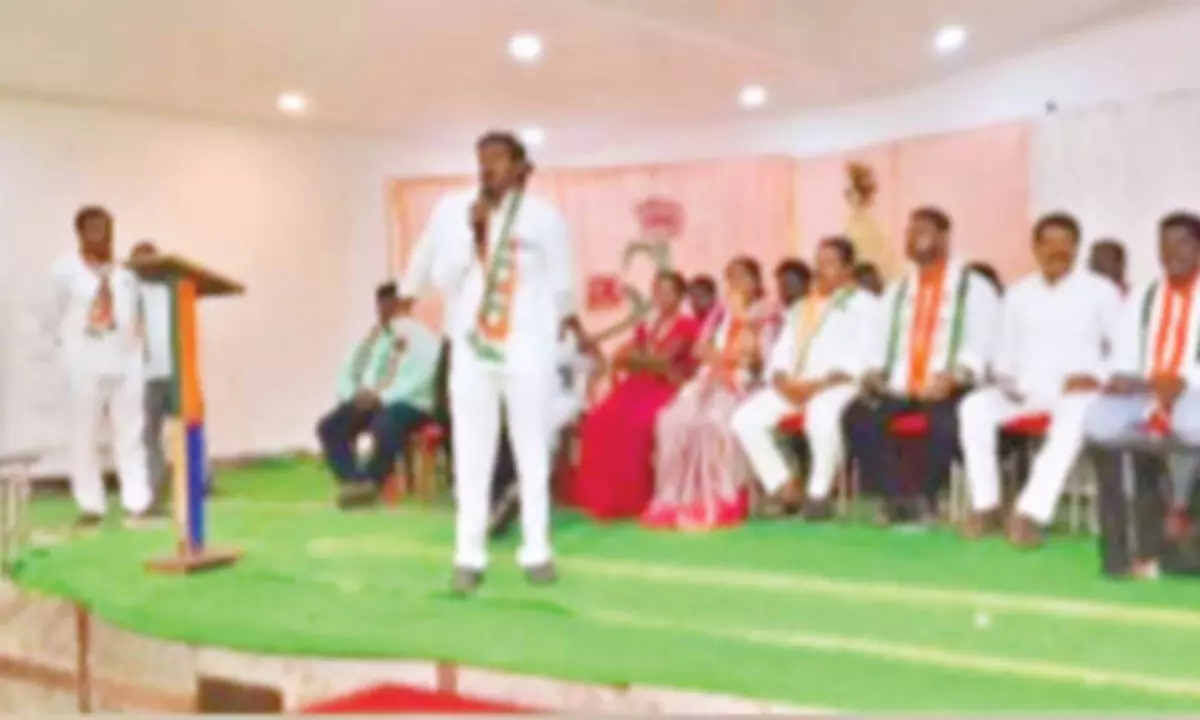 Rally behind Sarithamma’s leadership: Mahanandi Reddy to cadre Rally behind Sarithamma’s leadership: Mahanandi Reddy to cadre