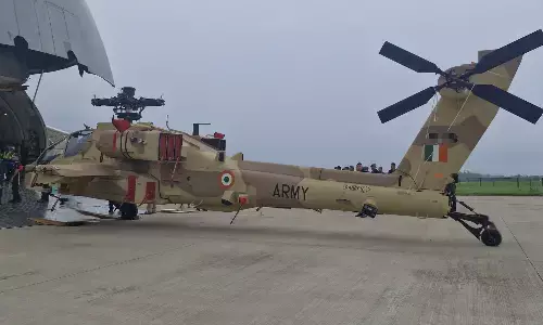 Indian Army Receives Apache AH-64E Helicopters to Boost Combat Power