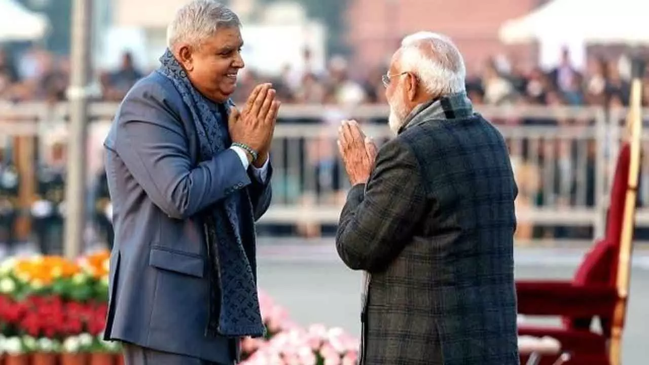 PM wishes Dhankhar ‘good health’