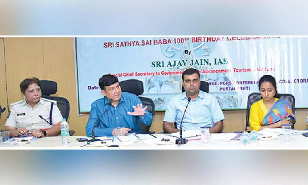 Arrangements for Sri Sathya Sai’s birth centenary fete reviewed Arrangements for Sri Sathya Sai’s birth centenary fete reviewed