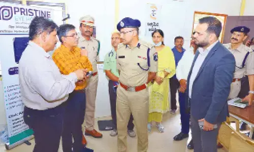 Cyberabad police host 4-day health camp for staff