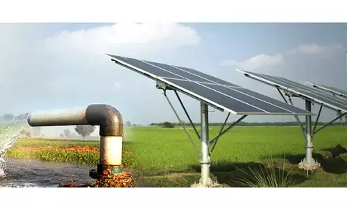 Progress of solar agri pump scheme reviewed