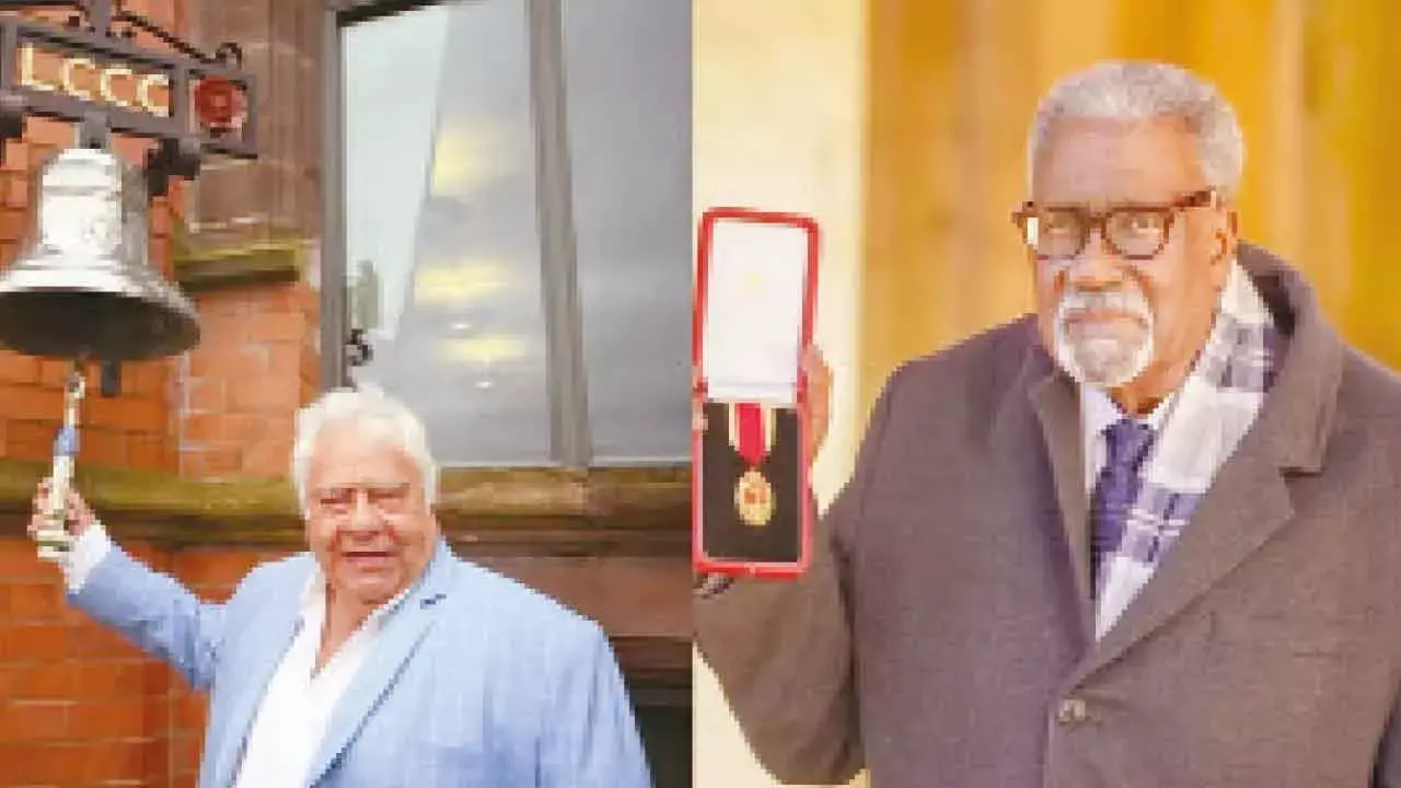 Engineer, Lloyd honoured with stands at Old Trafford