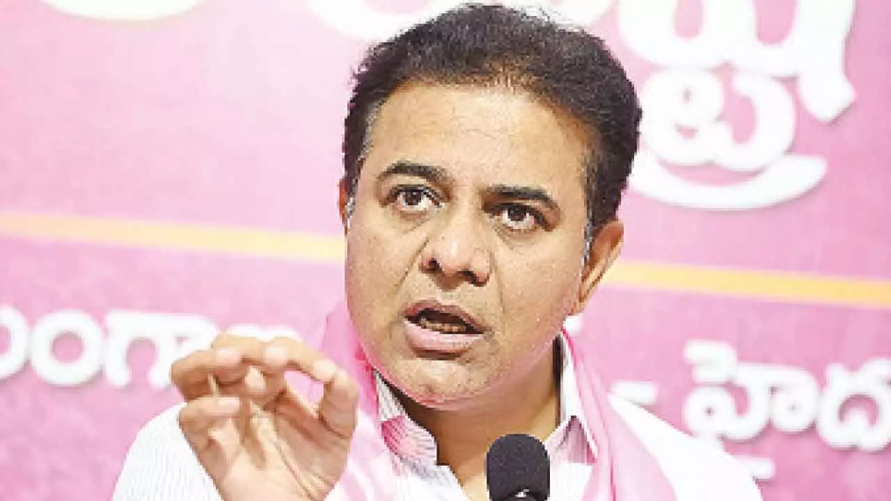 Revanth made 50 trips to Delhi with zero returns: KTR