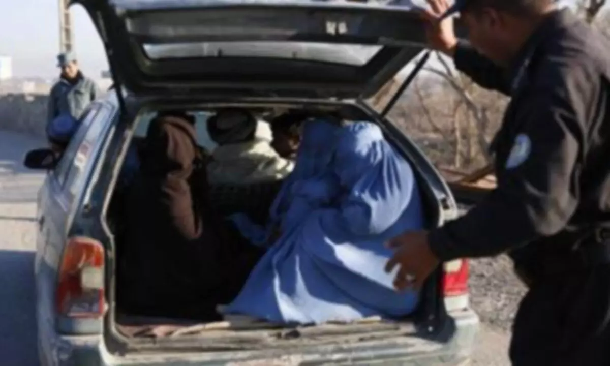 Afghan police seize 1,000 kg of illicit drugs, arrest two smugglers Afghan police seize 1,000 kg of illicit drugs, arrest two smugglers