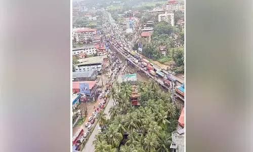 NH repairs near Kuloor bridge triggers highway bottleneck
