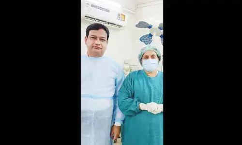 Senior IAS official undergoes eye procedure in govt hospital