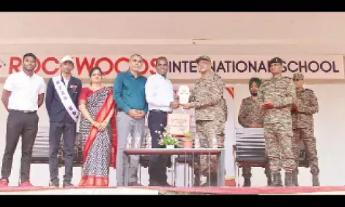 NCC inauguration ceremony held at Rockwoods International School