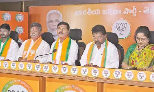 BJP accuses Congress of misleading BCs with unconstitutional ordinance on reservations