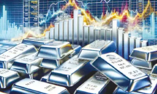 Silver soars to record high, crosses Rs 1.14 lakh per kg mark