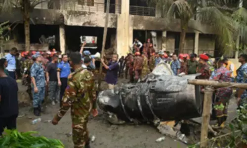 Bangladesh plane crash: Three students, two guardians still missing