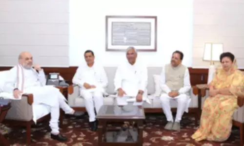 Uttarakhand MPs meet HM Amit Shah, seek strictest action in LUCC fraud case