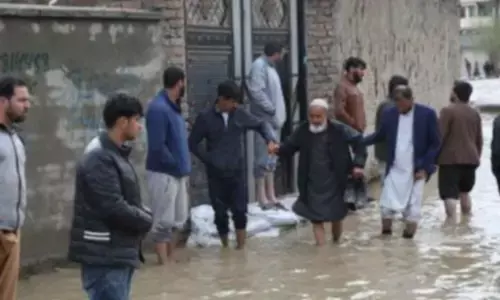 Afghanistan: Three people killed, houses damaged after flash floods in Khost, Paktia