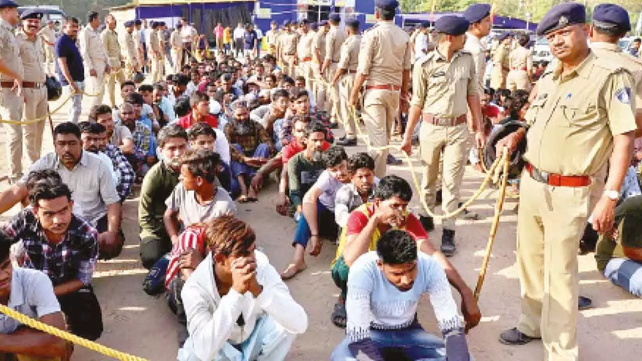 Gurugram cops step up drive against illegal immigrants Gurugram cops step up drive against illegal immigrants
