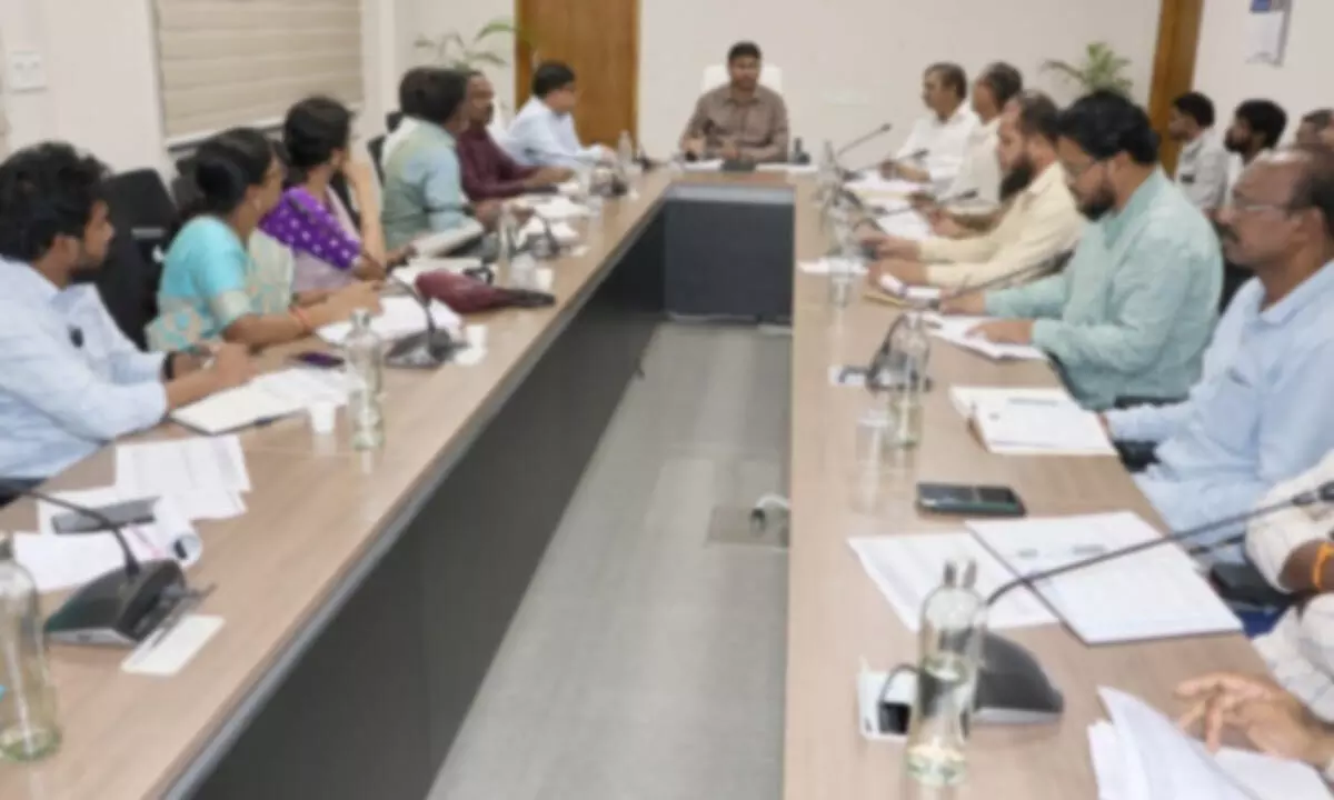 Collector Santosh Orders Swift Action on Indiramma Housing Scheme — Warns Officials Over Delays