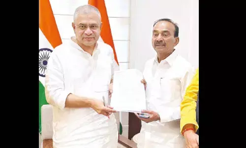 Eatala presents wish list to Vaishnaw