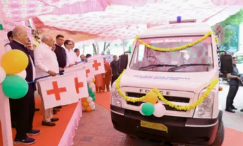 CM Bhupendra Patel flags off mobile medical vans for Gujarats tribal districts