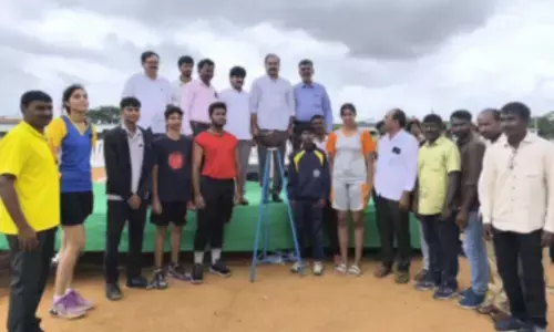 Alampur MLA Inaugurates Telangana State Junior Inter-District Basketball Championship