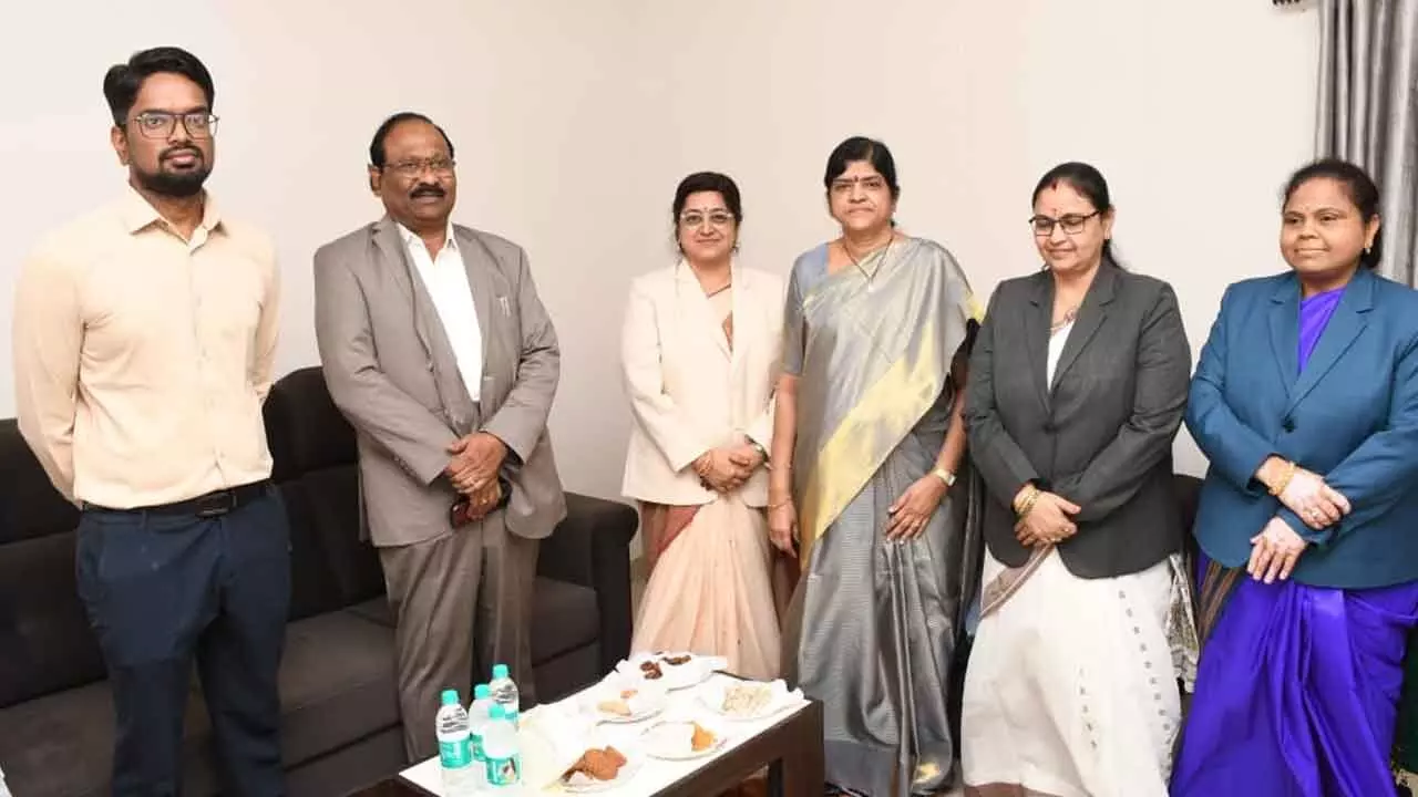 Justice Madhavi Devi Participates in Wanaparthy Law College Annual Celebrations Justice Madhavi Devi Participates in Wanaparthy Law College Annual Celebrations