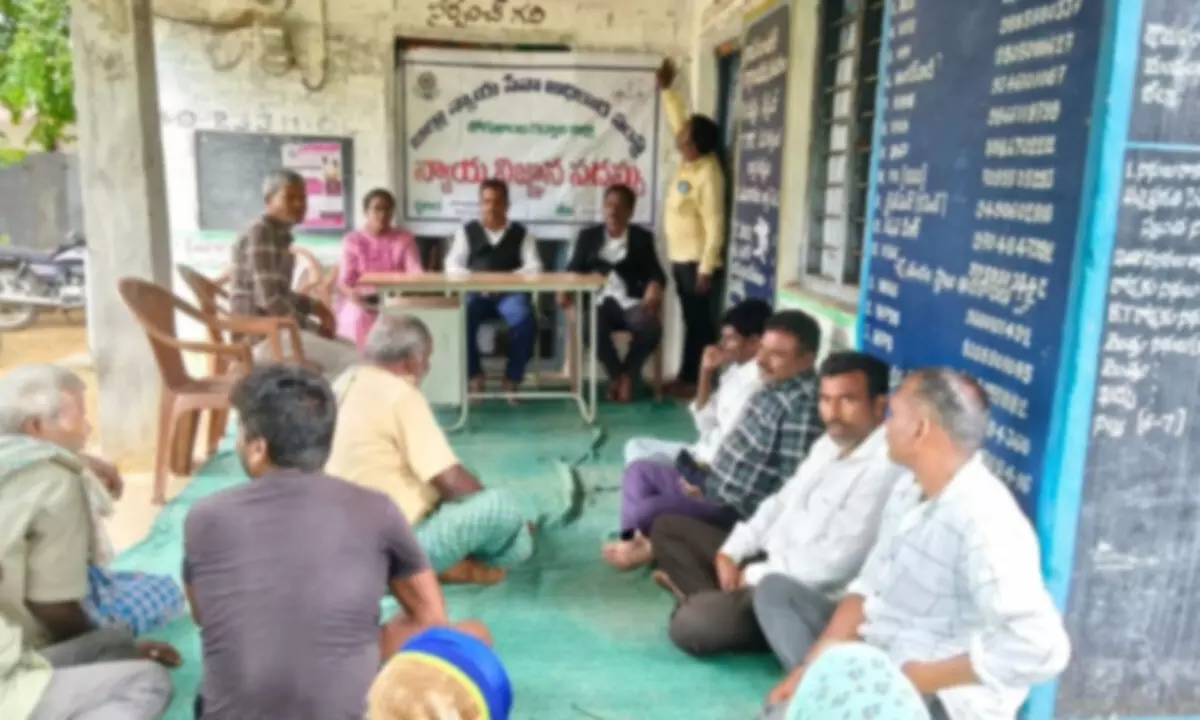 Legal Awareness Program Empowers Farmers in Paramala Village on Agricultural Laws and Welfare Schemes