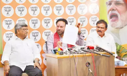 Kishan Reddy accuses Congress of betraying BCs with its reservation policies