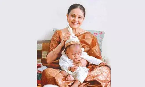 Devoleena Bhattacharjee celebrates seven months of motherhood