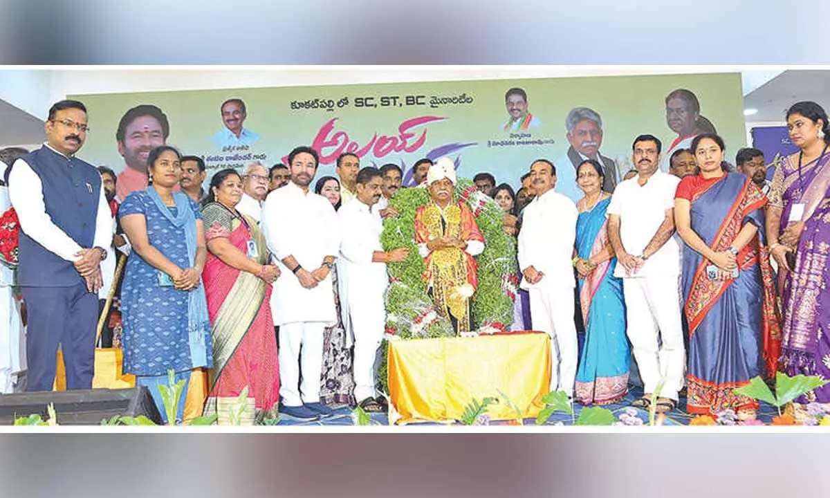 Kishan Reddy lauds SC classification movement