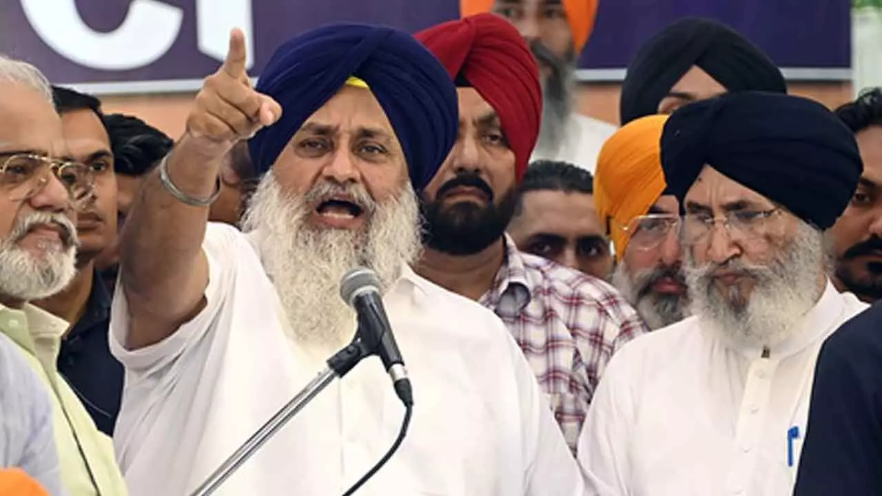 Sukhbir writes to PM Modi expressing concern over instances of disrespect to Sikh religious symbols Sukhbir writes to PM Modi expressing concern over instances of disrespect to Sikh religious symbols