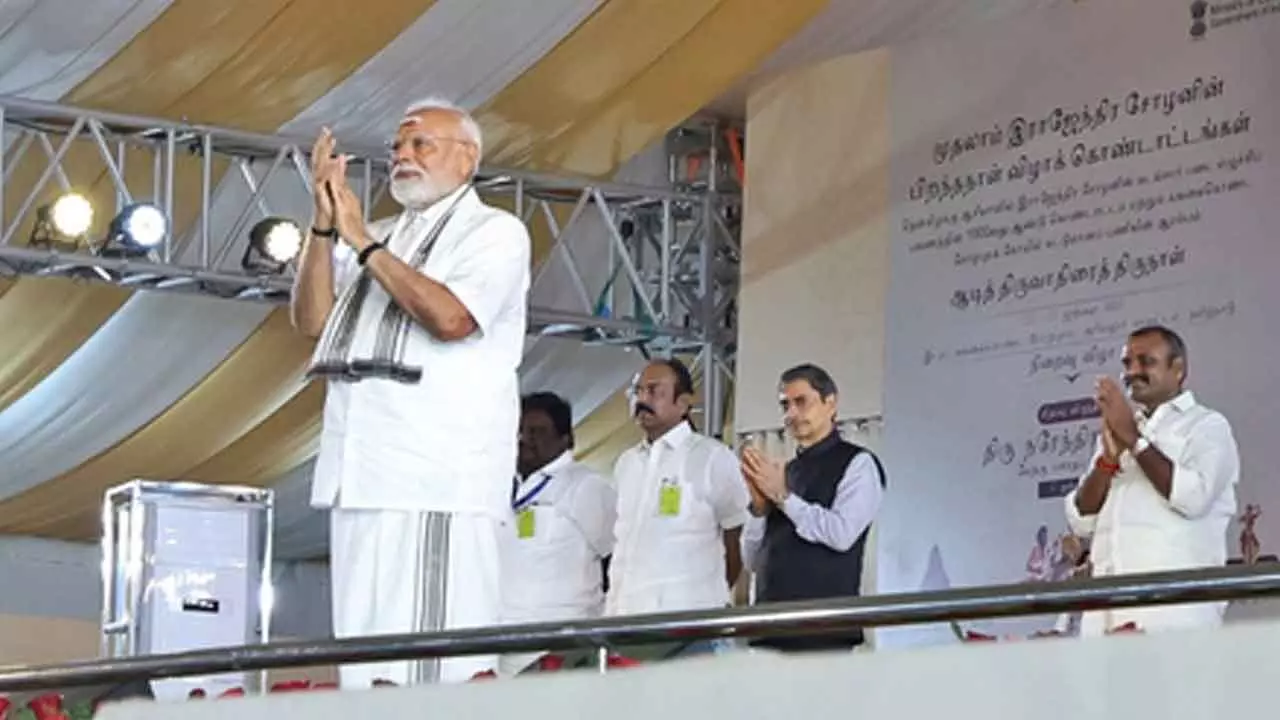 Gangaikonda Cholapuram committee hails announcement of grand statues for Chola emperors Gangaikonda Cholapuram committee hails announcement of grand statues for Chola emperors