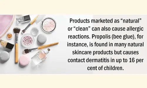 Cosmetics can disrupt hormones, trigger allergies in kids