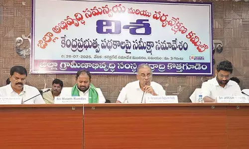 Raghurama Reddy call for accountability in devpt works