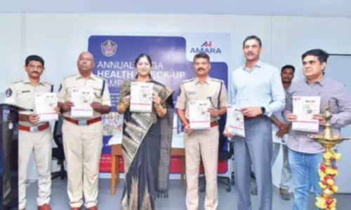 Amara Hospital holds mega medical camp for red sanders taskforce personnel