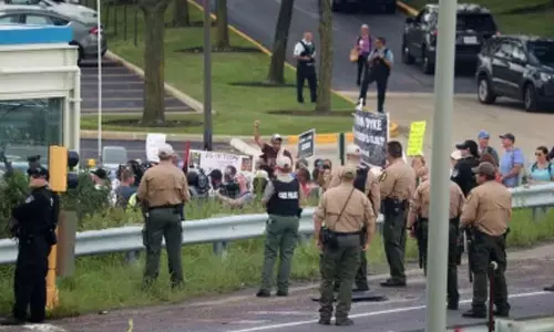 11 injured in US mass stabbing at Walmart store; suspect in custody
