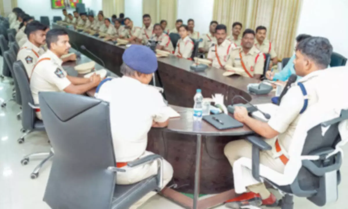 Win public trust through responsible policing, Tirupati SP tells officers Win public trust through responsible policing, Tirupati SP tells officers