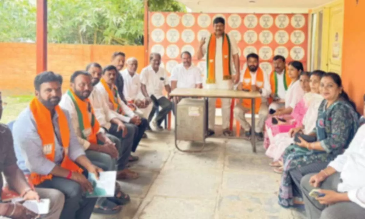 BJP state president to tour Khammam tomorrow