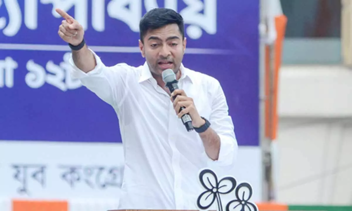 Abhishek Banerjee accuses ECI of working as an extended arm of BJP Abhishek Banerjee accuses ECI of working as an extended arm of BJP