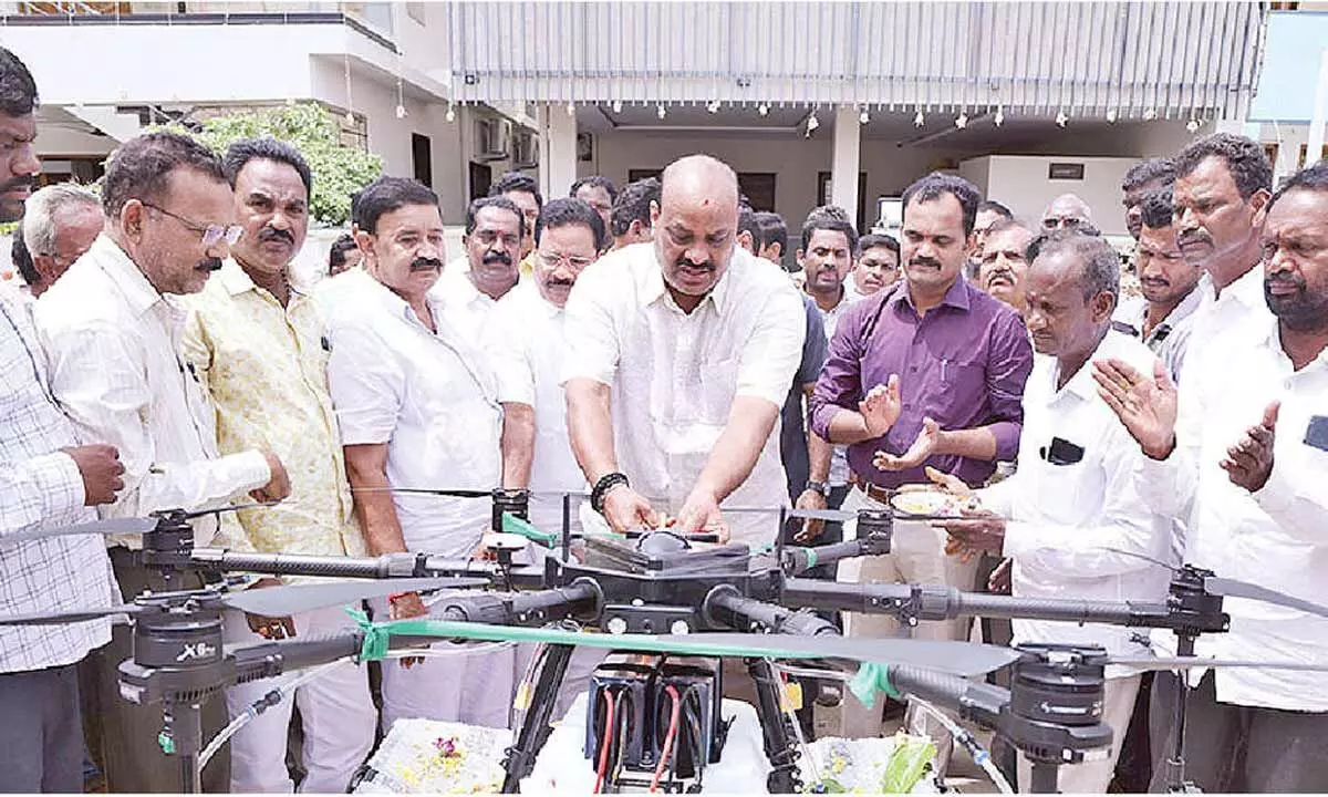 Govt to distribute drones to farmers Govt to distribute drones to farmers