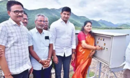 Water released from Andra Reservoir