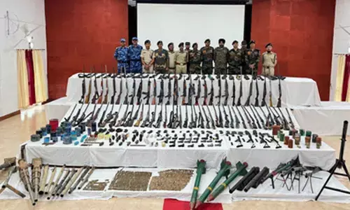 155 arms, 1652 ammunition seized in five Manipur districts