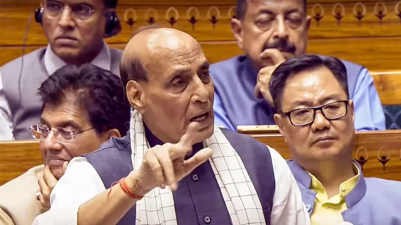 New India can go to any extent to uproot terror: Rajnath New India can go to any extent to uproot terror: Rajnath