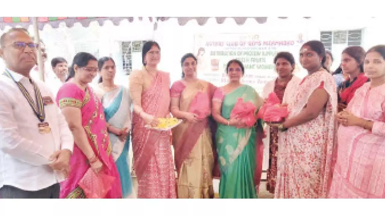 Nutrient supplements provided to pregnant women