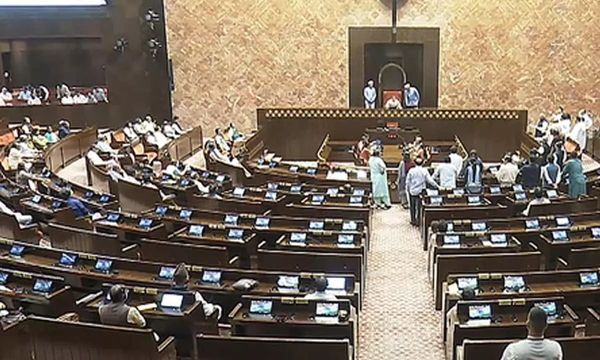 Oppn adamant on demand over electoral roll revision debate, Rajya Sabha adjourned till 2 pm