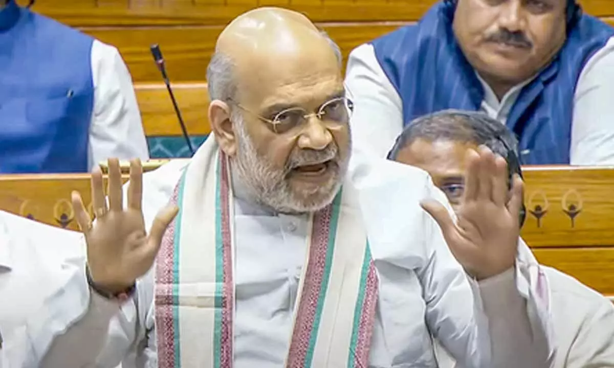 Whom do you want to save?, HM Shah hits out at P Chidambaram’s ‘homegrown terrorists’ remark Whom do you want to save?, HM Shah hits out at P Chidambaram’s ‘homegrown terrorists’ remark