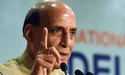 Talks & terror can’t go together: Rajnath